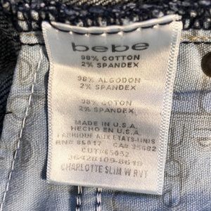 bebe Jeans - Vintage BEBE Rhinestone Jeans bebe Jeans - Vintage BEBE Rhinestone Jeans